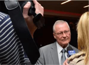 man-being-interviewed-for-television Press conferences or media