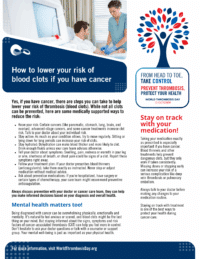 Flyer on cancer-associated thrombosis