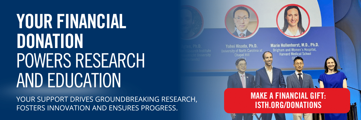 Donate to thrombosis awareness