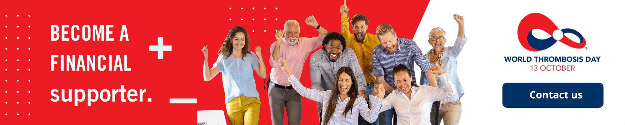 Become a financial supporter of World Thrombosis Day