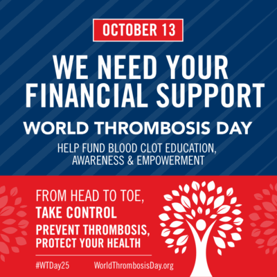 WTD Support Graphics 2025 Support the World Thrombosis Day campaign today