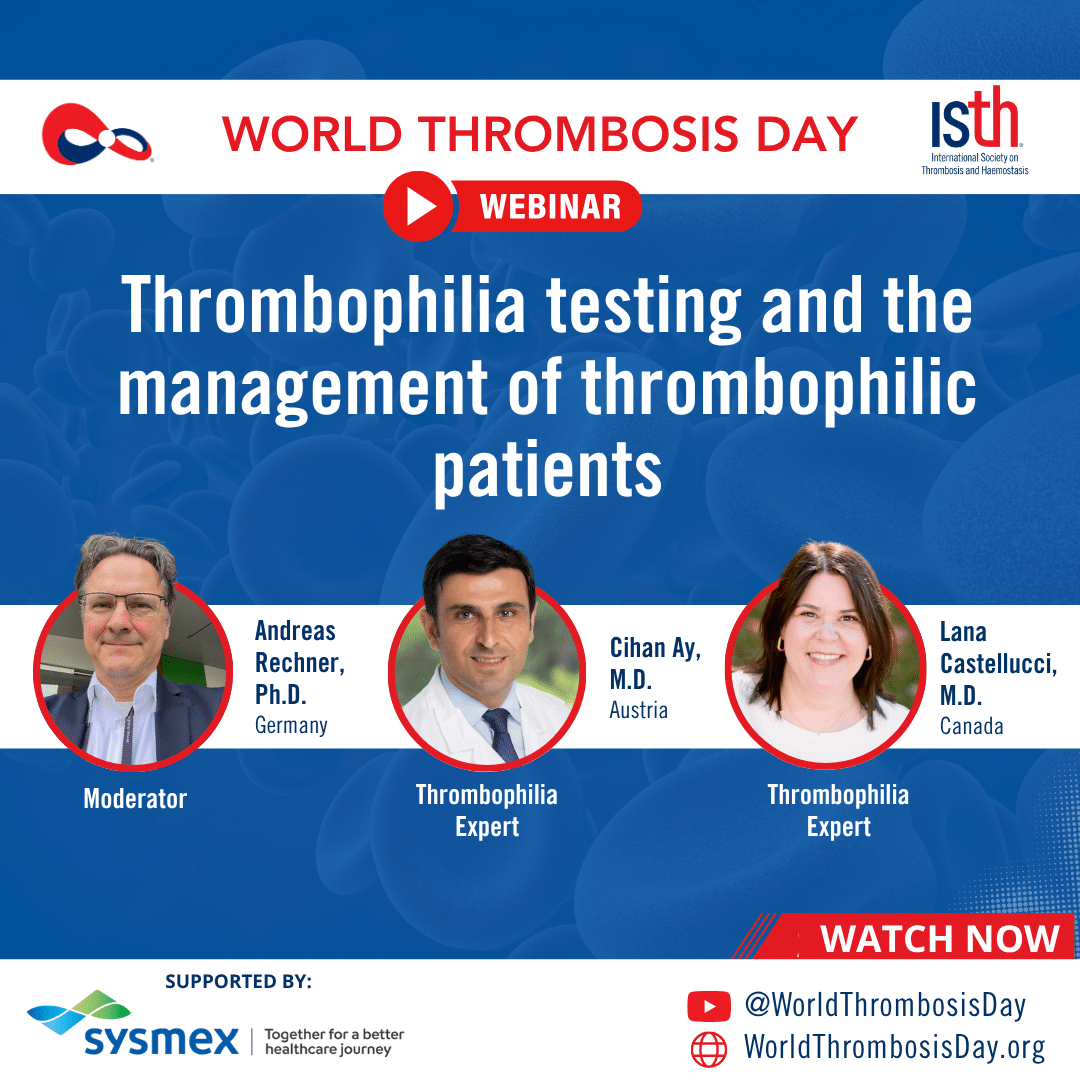 Thrombophilia screening webinar presented by Sysmex and WTD 