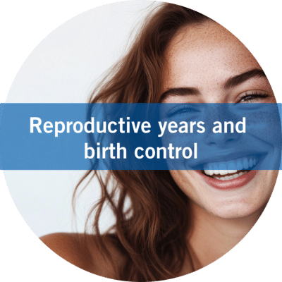 Woman discussing blood clot risk factors with doctor