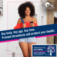 Blood clot awareness Social media graphics