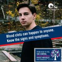 Blood clot awareness Social media graphics
