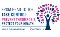 World Thrombosis Day Head to Toe logo 2026 - English