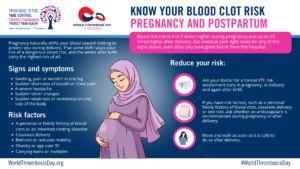 Fact sheet on blood clots and pregnancy