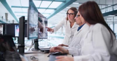 The Neurologist Carefully Examines The MRI Brain Scan On The Screen Anticoagulation, or blood-thinning medicine, is the foundation of CVST treatment