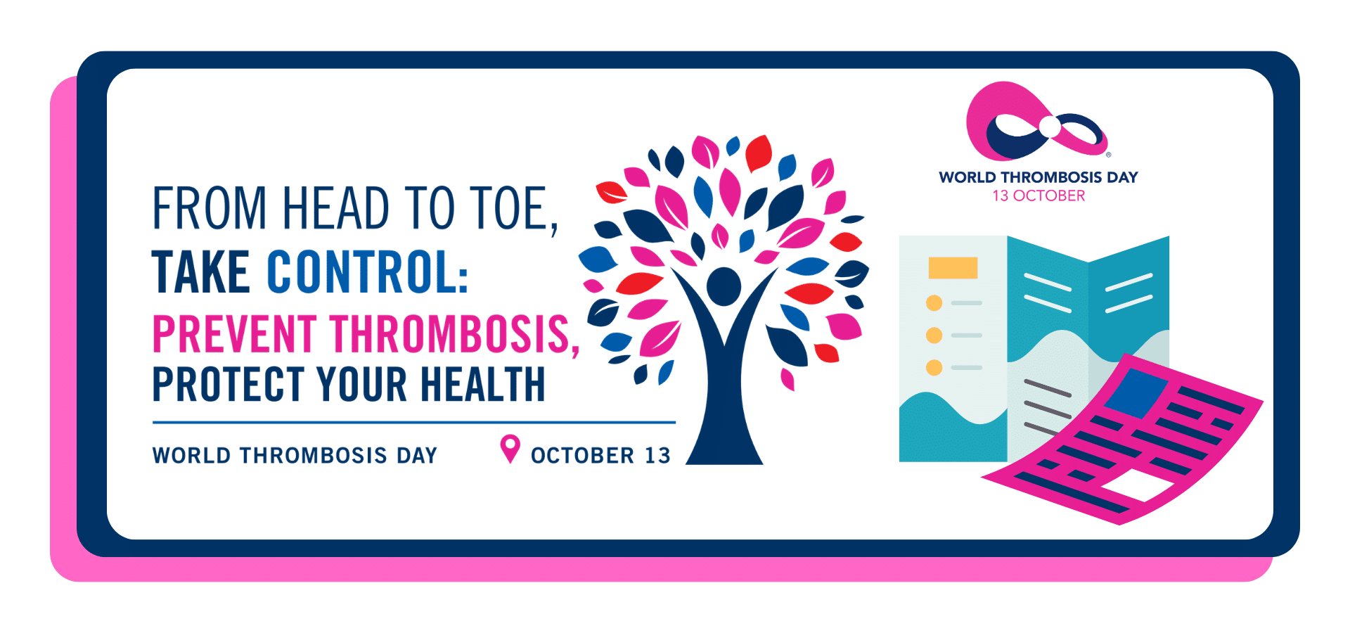 Build blood clot awareness to help save lives using campaign assets.