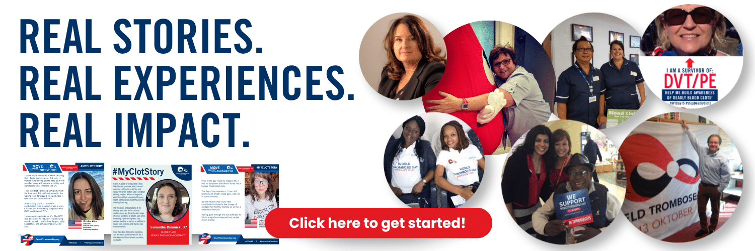 Read blood clot survivor stories.