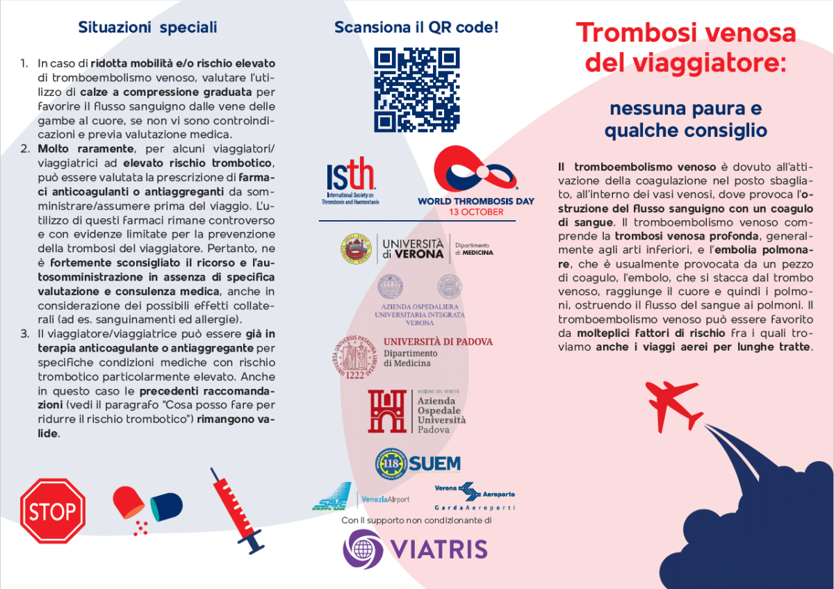 Download the flyer on traveling and thrombosis 